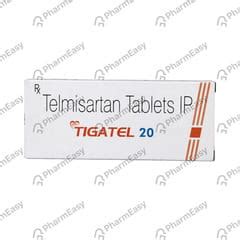 Telmisartan 20 MG Tablet (10): Uses, Side Effects, Price & Dosage ...