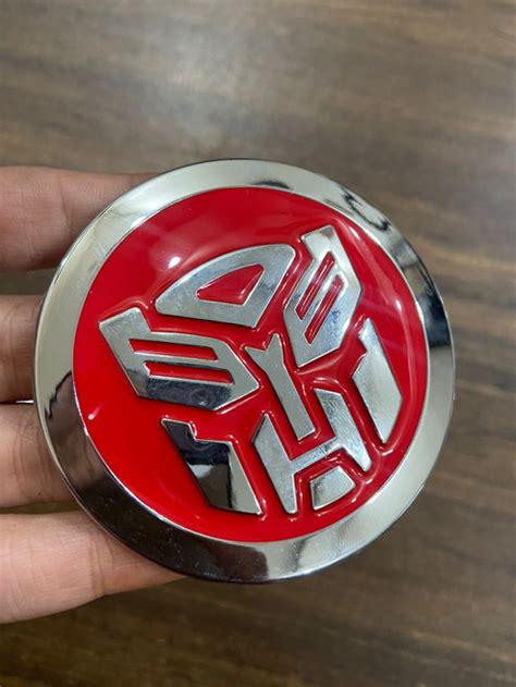 Metal Transformers Decepticon Autobot Emblem Car Motorcycle Badge Deca ...