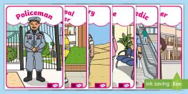 People Who Help Us Maze Activity (teacher made) - Twinkl