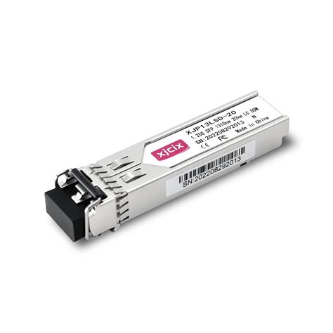 tecmac XJCIX 1.25G/1000Base-LX/LH SFP Optical Transceiver SMF 1310nm ...