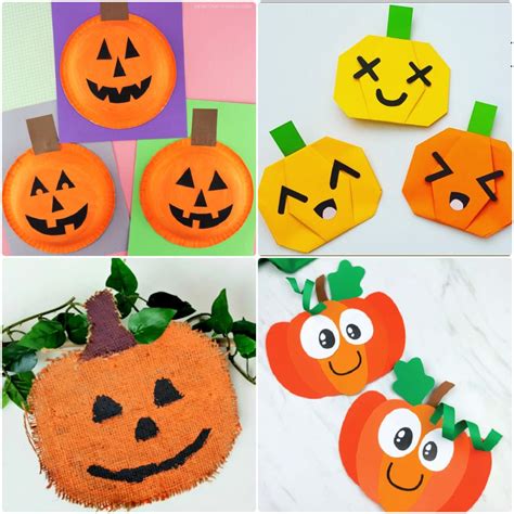 Easy Pumpkin Crafts 的图像结果