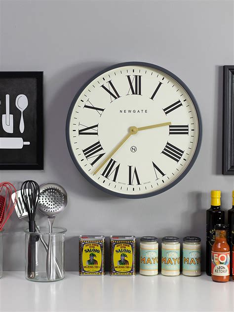 Newgate Clocks Mr Butler Roman Numeral Analogue Wall Clock, 45cm