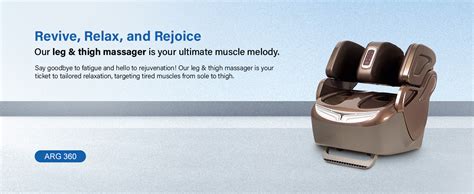 ARG AROGYA Electric Leg&Thigh Massager/Foot&Calf Massager,(Model 360 ...