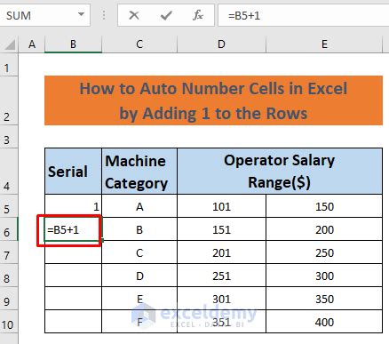 Image result for How to Automatically Number Contents in Excel