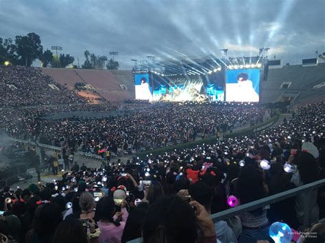 Concert Seating Chart Rose Bowl - Educational Chart Resources