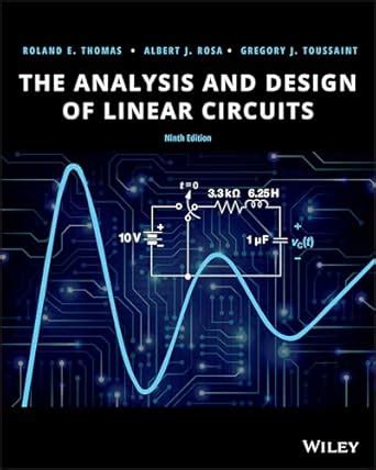 Buy The Analysis and Design of Linear Circuits Book Online at Low ...