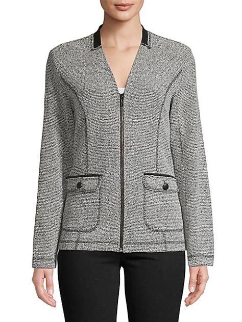 Knit Tweed Jacket