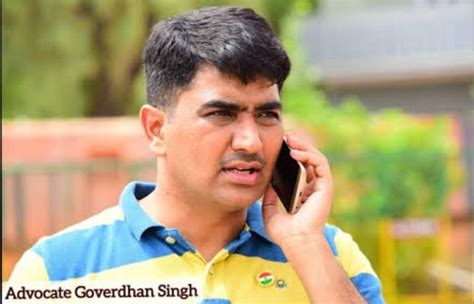 Advocate Govardhan Singh arrested for indecency with woman RPS officer