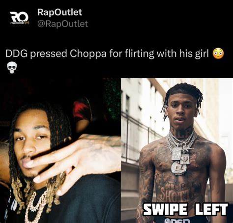 RapOutlet | DDG pressing NLE Choppa for flirting with his girl 😭 ( Via ...