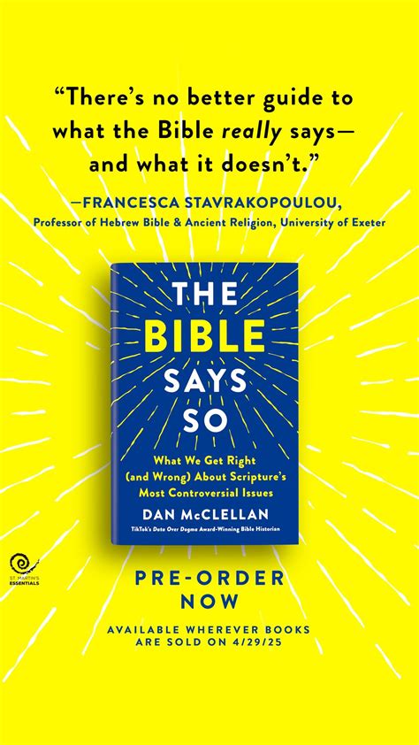 James McGrath on LinkedIn: Announcing My New Book: The Bible Says So