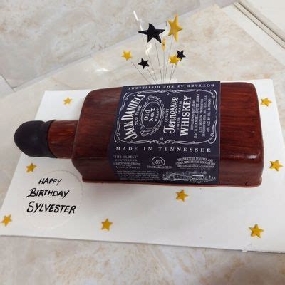 JDs Tennessee Whiskey Theme Cake - Delivery Chennai, Order JDs ...