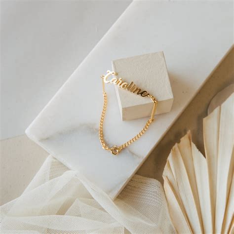 Custom Name Link Chain Curb Bracelet – Jeluxa