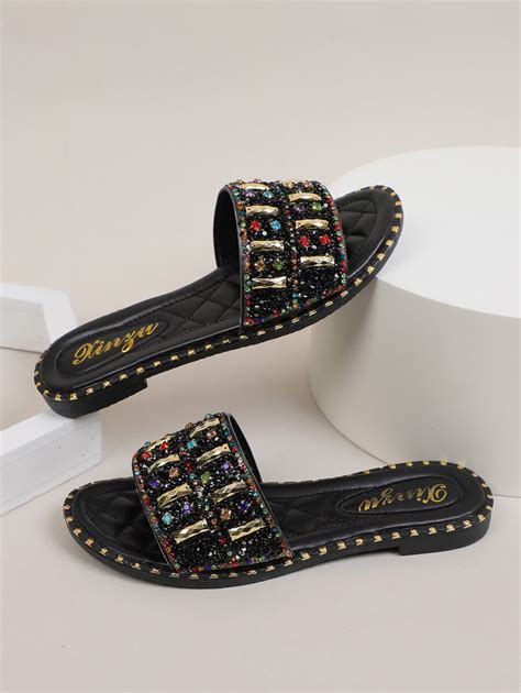 Women's Fashion Slip-On Sandals, 2025 Newest Styles, European-American ...