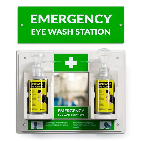 MAASTERS Portable Eye Wash Station - Wall-Mounted India | Ubuy