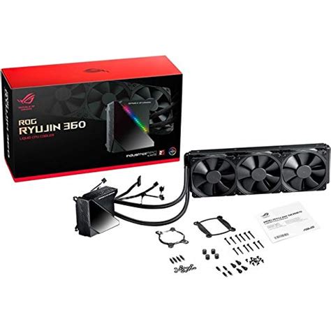 ASUS ROG Ryujin 360 RGB AIO Liquid CPU Cooler 360mm Radiator (Three ...
