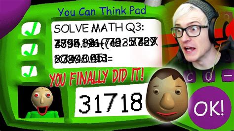 Image result for Baldi Basics Hard Question