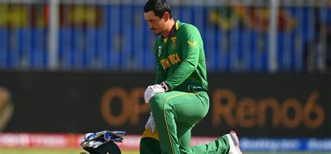 Quinton de Kock Comments On Being Forced To Take A Knee During T20 ...