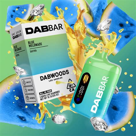Buy Dabwoods - Blue Melonade - All In One - Diamond - 1 Gram at Greenstone