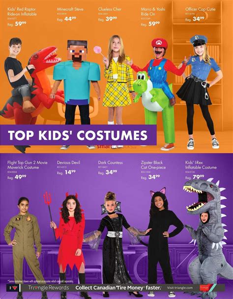 Party City Halloween is Back Flyer September 16 to October 31