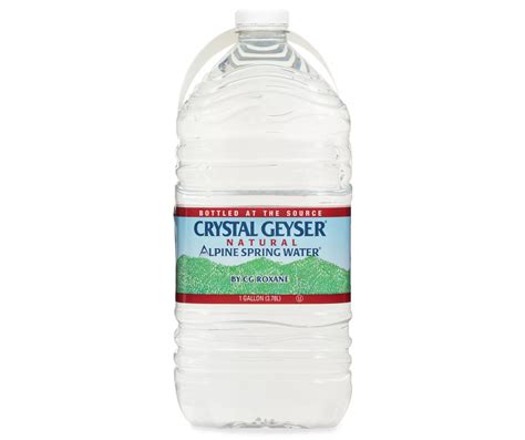 Crystal Geyser Crystal Geyser Natural Alpine Spring Water 1 gal. Bottle ...