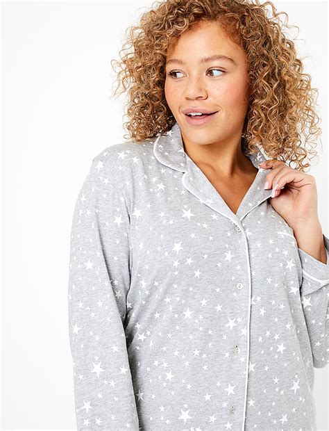 Buy Cool Comfort™ Cotton Modal Short Nightdress at Marks & Spencer
