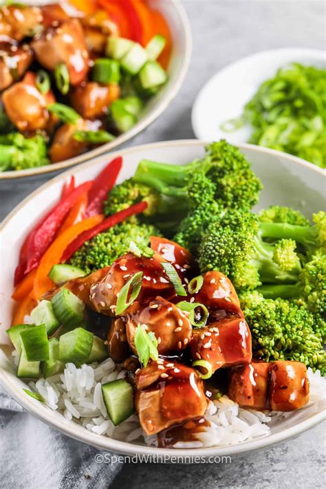 Teriyaki Chicken Bowls – Chef Mike’s Recipes