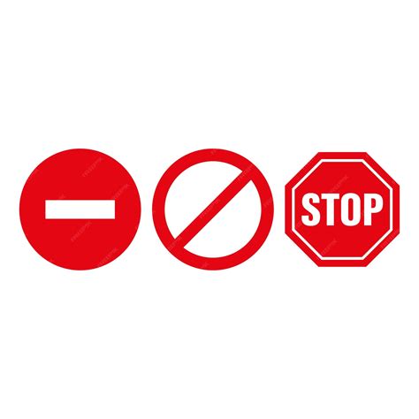 Señal de pare icono de señal de pare ningún icono de señal ilustración ...