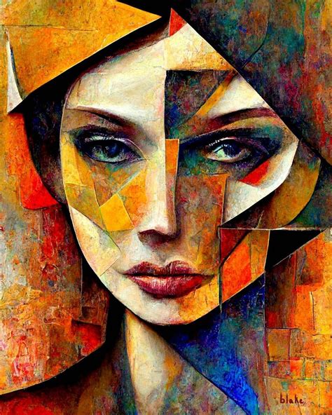 Portraiture Painting, Abstract Portrait Painting, Abstract Face Art ...