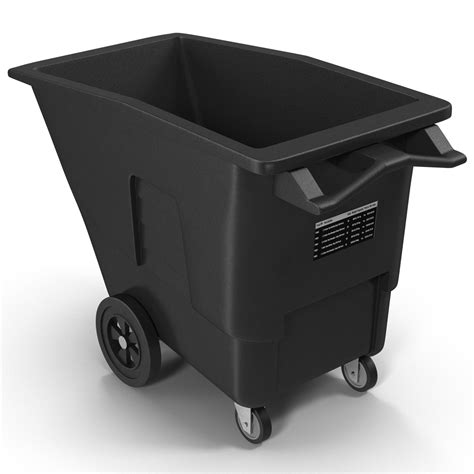 3D model Large Rolling Garbage Can | 3D Molier International
