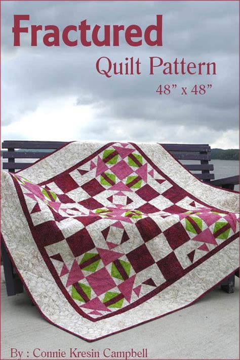 Image result for Fractured Round Robin Quilt Pattern