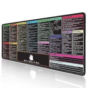 ProbTis Linux Commands Line Mouse Pad, Shortcuts Cheat Sheet to Kali ...