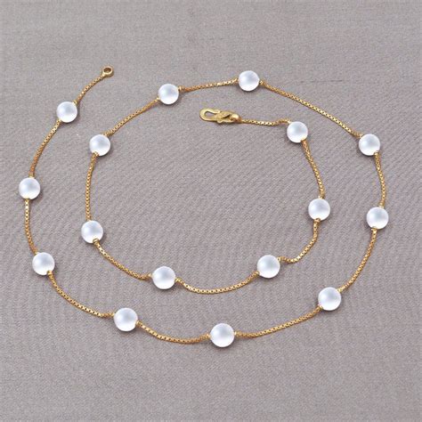 Buy quality 22k gold Pearl Chain in Rajkot