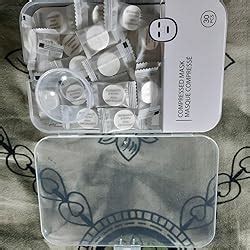 Buy MINISO Boxed Compressed Sheet Mask Tablets, DIY Face Mask Sheet for ...