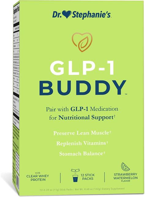 Amazon.com: Dr. Stephanie's GLP-1 Buddy Pair with GLP-1 Boosters for ...