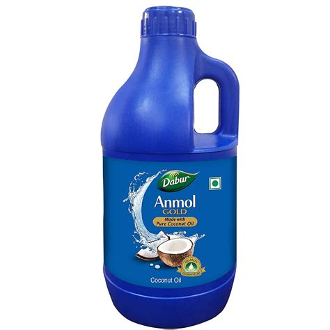 Buy DABUR ANMOL GOLD PURE COCONUT OIL 600ML Online & Get Upto 60% OFF ...