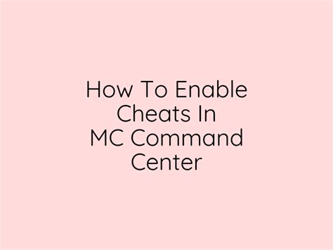 MCC Cheats 的图像结果