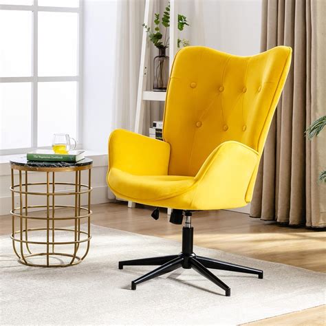 Zesthouse Modern Velvet Swivel Wingback Accent Chair India | Ubuy