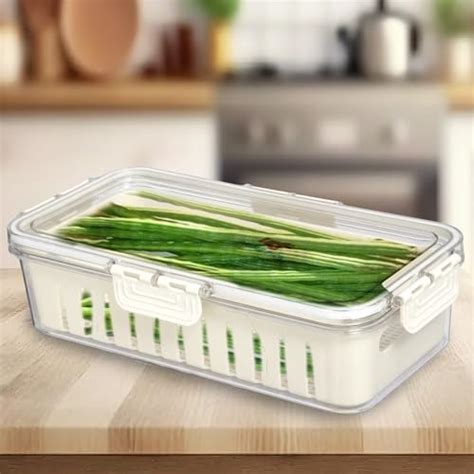 PRIME PICK Food Storage Container, Refrigerator Produce Saver Container ...
