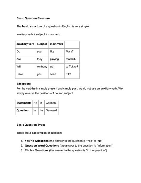 Image result for Structure Questions ESL