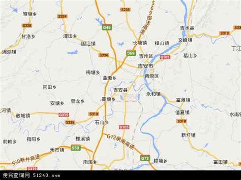 吉安县地图 - 吉安县卫星地图 - 吉安县高清航拍地图