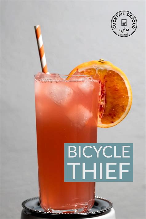 Bicycle Thief | Yummy drinks, Party drinks, Fruit drinks
