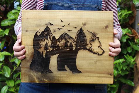 Burnt Wood Art