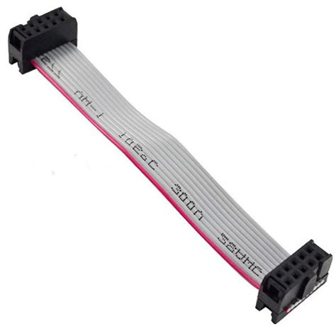 e4u 10 Pin FRC Cable With Female To Female 2.54mm Pitch Connector 6 ...