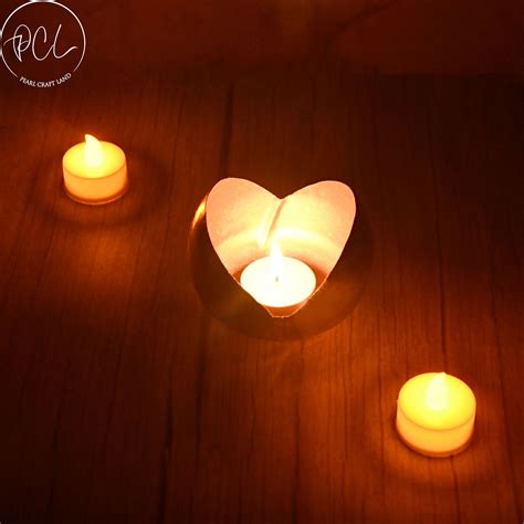 Exclusive Floral Shaped Tea-Light Candle Holder – PEARL CRAFTLAND