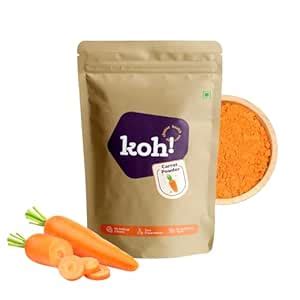 KOH Pure Carrot Powder | Natural Vegetable For Cooking, Juices ...