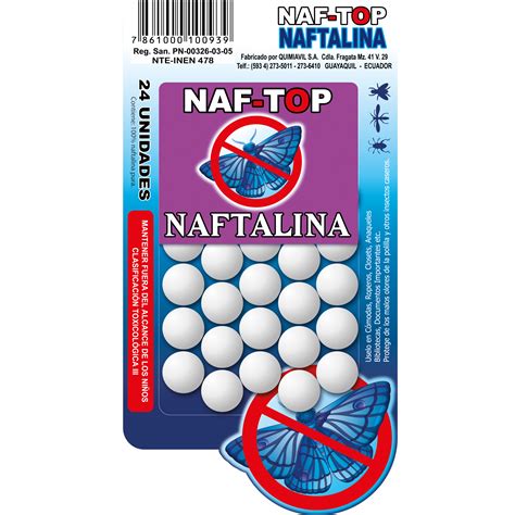 NAFTALINA – QUIMIAVIL