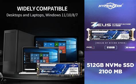 Amazon.in: Buy HYPERGEN 512GB M.2 (2100) Internal Solid State, M.2 ...