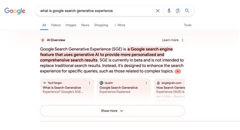 Guide to Google Search Generative Experience (SGE) | Bytes.co