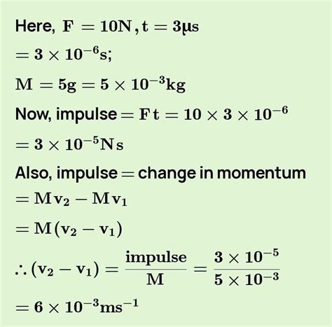 if a force of ion is applied on body of10g calculate the speed in mega ...