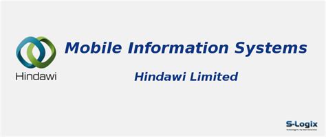 Mobile Information Systems - Hindawi - Impact Factor | S-Logix
